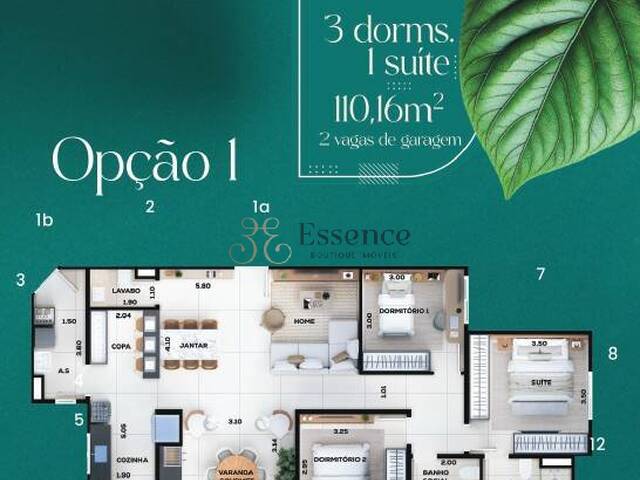 #164 - Apartamento para Venda em Taubaté - SP - 2